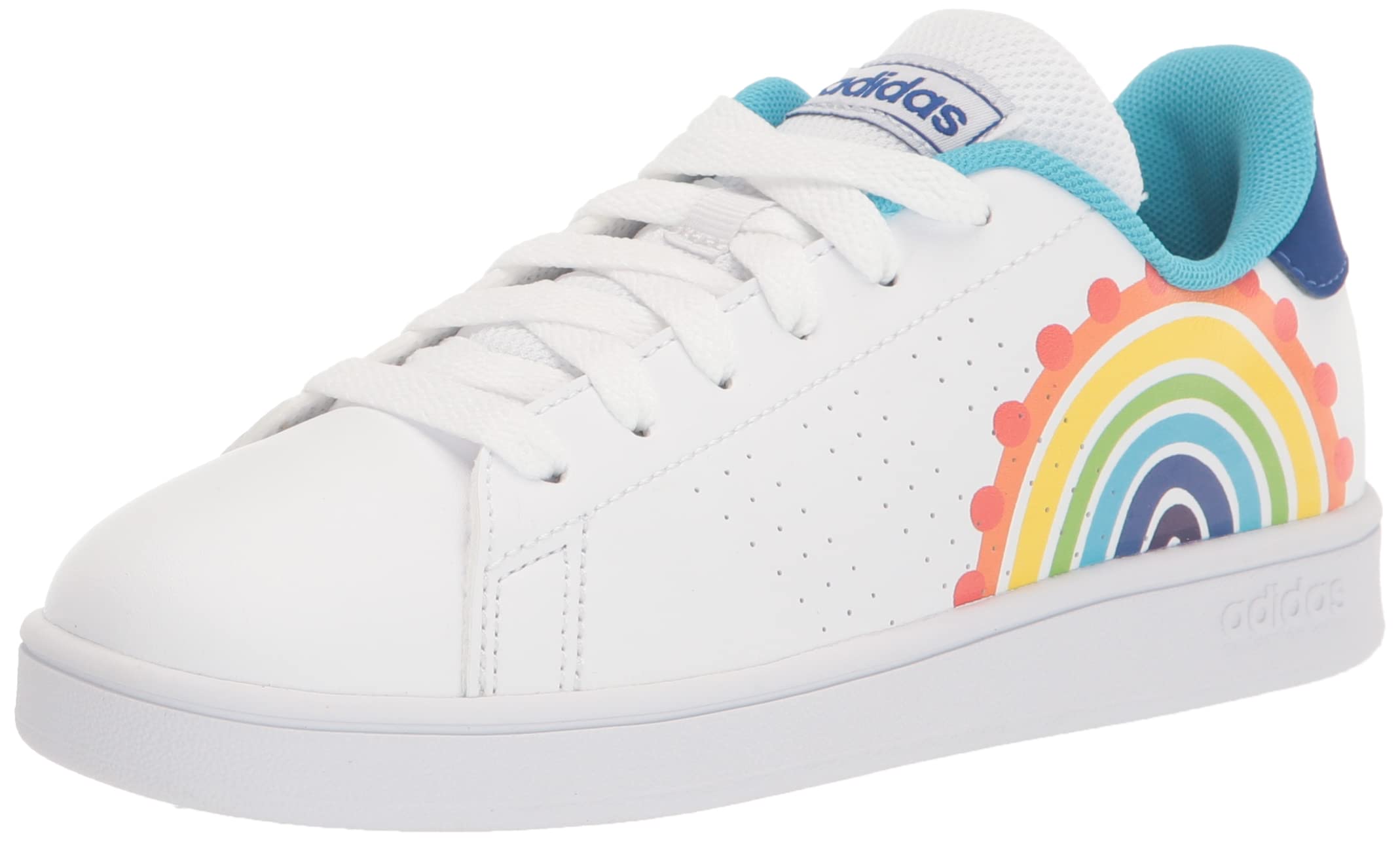 adidas Unisex-Child Advantage Tennis Shoe